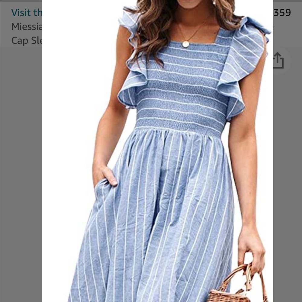 Simplee linen dress
